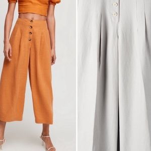 Aritzia Wilfred Wander Pant Wideleg 